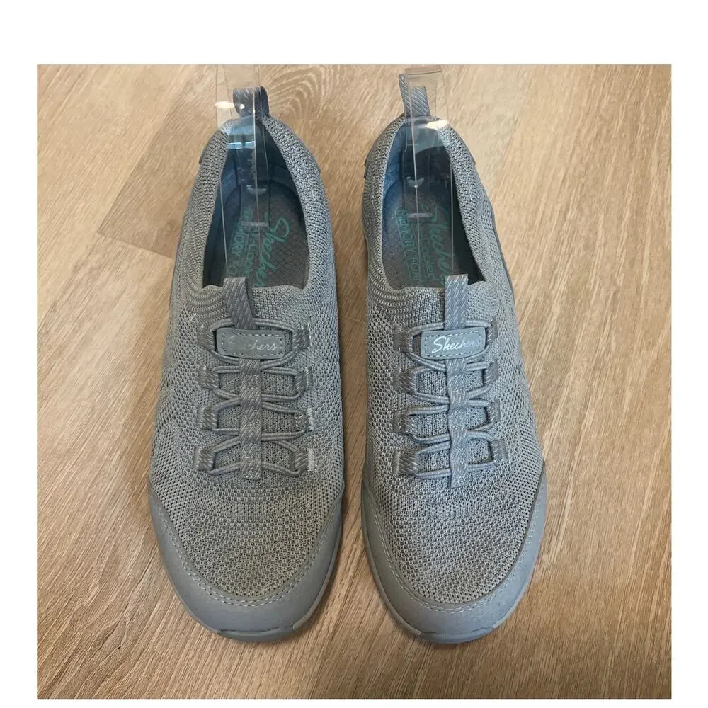 Skechers Woman Be-Cool -My Goals Shoe 100346 Size 8.5 Gray Slip On - Picture 2 of 8